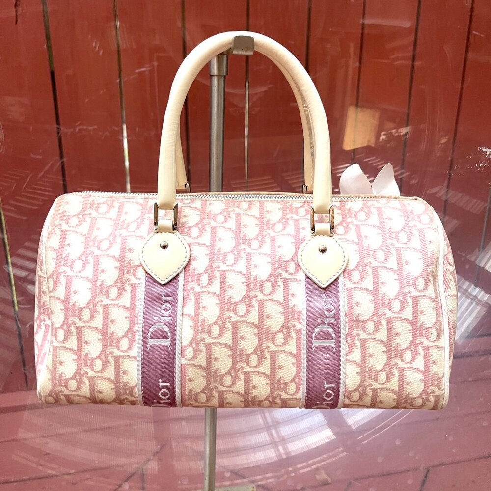 Christian Dior vintage Y2K Trotter Pink pink monogram bag - Picture 4 of 16